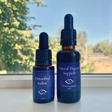 16ml &32 ml Edgar Cayce Remedy Detoxified Iodine Natural Thyroid Support 1.62 oz picture
