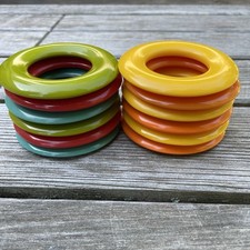MCM Napkin Rings Multicolored Set picture