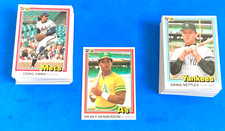 Donruss 1981 (137) Baseball Cards NM-MT-W/ Rickey Henderson-No dupes  picture