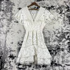 Temptation Positano Turchese Dress Womens Medium Cottagecore Boho Whimsygoth picture