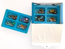 ∞ Vintage Hot Wheels RRRUMBLERS COLLECTION & CASE Motorcycle Chopper Redline Era picture