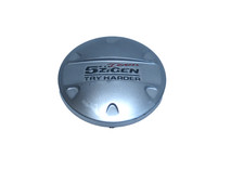 5ZIGEN CUSTOM ALLOY WHEEL SNAP ON HYPER SILVER CENTER CAP #2C-7 picture