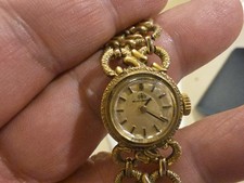 Vintage  Bucherer Ladies watch with knot pattern bracelet Windup  picture