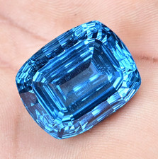 62.95 Ct Natural Paraiba Tourmaline Neon Blue Copper Certified Loose Gemstone picture