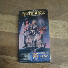 Beetlejuice 1988 VHS 1991 Watermark Warner Home Video Rare Sealed Horror Comedy picture
