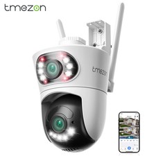 Multi-functional Outdoor Security Camera Dual Lens WiFi 360° PTZ Home Waterproof picture