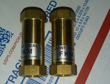 Charmilles Technologies Brass Industrial  Check Valve 100441873 2 Lot New picture