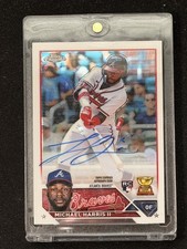 2023 Topps Chrome - Rookie Autographs Michael Harris II #RA-MH (AU, RC) picture