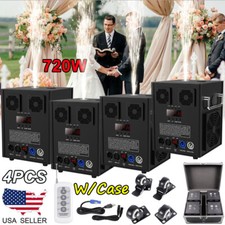 4PCS Large Cold Spark Machine 700W DMX Stage Firework Machine 6.6-9.8ft Wedding picture