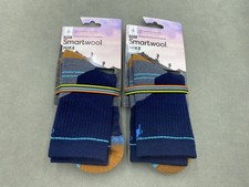 2 Pack Smartwool Midweight Hike Merino Wool Men's Size L Cushion Crew Socks picture