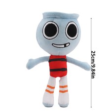 Finn Plush Toy Dandy World Figure 11in Stuffed Doll Gift for Kids Fans picture