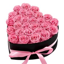 Hover Flower 27 Forever Preserved Flowers in a Box, Vanlentines Day Gifts for picture