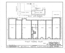 Photo:Cleveland Ohio Peter Weddell House West Sixth St 1900s Floor Plan picture