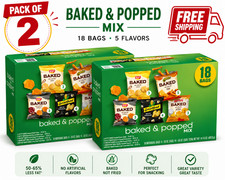 Frito-Lay Baked and Popped Mix Variety Pack Snack Chips, 36 Count Multipack picture