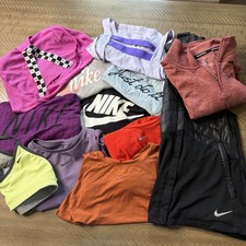 Nike Women’s Bundle 12 Pcs Athletic Wear XS-M Jackets Tops Bras NWOT EUC Lot picture
