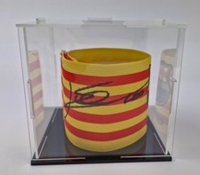 Lionel Messi captain armband Hand Signed W/COA+acrylic cube+Free shipping picture