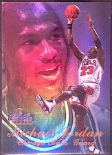 1997-98 Flair Showcase #1 Michael Jordan Chicago Bulls HOF NBA Basketball Card picture