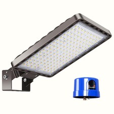 Dream Eeve 350W LED Parking Lot Light 52500LM Dusk to Dawn Photocell 5000K Ou... picture