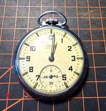 ⁠Vintage Ingersoll Radiolite Pocket Watch Made in USA - For Parts / Repair⁠ picture