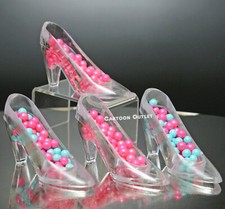 12 QUINCEANERA MIS 15 PRINCESS PARTY FAVORS CLEAR SLIPPER WEDDING SWEET 16 GIFT picture