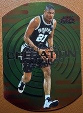1999-00 Fleer Force Operation Invasion #4 TIM DUNCAN San Antonio Spurs picture