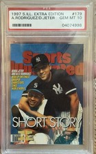 1997 Sports Illustrated Extra Edition #179 Jeter/Arod Classic Covers  PSA 10 picture