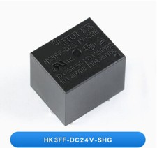 1/10/20/50Pcs Black Mini PCB Power Relays HK3FF-DC5V 12V 24V-SHG 10A 5-Pin Relay picture
