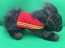 WELLS FARGO Legendary Pony Mike 2016 Black Horse Plush Stuffed Animal Toy picture