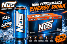 NOS Original High Performance Energy Drink 16 fl oz Can – Energy Drink, Refreshi picture