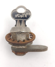 Original Wurlitzer 24/48 Select Jukebox Cash Drawer WC Lock Assembly and Key picture