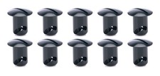 Ti22 Performance Quick Turn Fastener Oval Head Buttons .450 Long Black 10 Pack picture