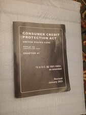 Consumer Credit Protection Act United States Code Title 15 picture