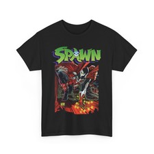 Spawn T-Shirt Todd McFarlane Art Image Comics Retro Vintage-Style Tee picture