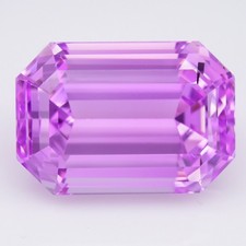 💎 Big 34.15ct VVS Octagon Natural Starlight Magnolia Pink Kunzite - Superb Gem picture