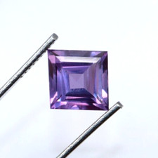 8.35 Ct Natural Ceylon Purple Sapphire Certified Fancy Cut Loose Gemstone picture