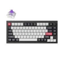 Keychron Q1HE 75% Custom Wireless RGB Mechanical Keyboard - Hotswap, Magnetic picture