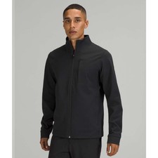 Lululemon Sojourn Full Front Zip Jacket in Black Size Large picture