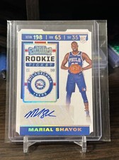 2019-20 Panini Contenders Marial Shayok RC Auto Ticket Stub /35 B League Altiri picture