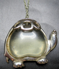 Darling Vintage Jelly Belly Turtle Necklace picture