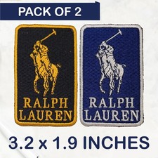 2Pcs Sportswear Brand Logo Iron On Patch - Sew Patch - Embroidered Patch picture