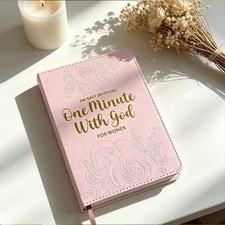 One Minute With God for Women: 2026 Women's Daily Devotional & Prayer Journal - picture