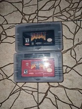 Doom Games I and II 1 2 One Two Game Boy Gameboy Advance GBA picture