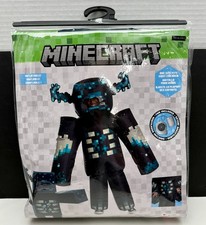 MineCraft Warden Child Kids Costume Inflatable For 7+ Fan Included Halloween picture