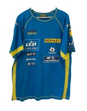 Vtg Renault F1 Team Spirit Shirt Mens L Blue Telefonica Alonso Championship #238 picture