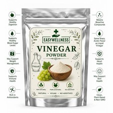 Vinegar Powder Natural Fine Herbal Supplement Vegan Non GMO Daily Wellness picture
