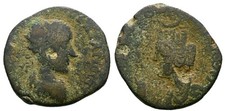 Roman Bronze Coin Tetrassarion Mesopotamia. Edessa. Gordian III AD 238-244 picture