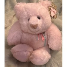 Vtg Gund Sweetcakes Teddy Bear Plush Pink Soft  1535 12