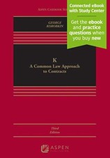 K: A Common Law Approach to - Hardcover, by Tracey E. George; - Very Good d picture