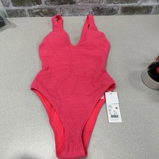 NEW Seafolly US2 Sea Dive Retro One Piece Low Back Snapdragon RRP $149.95 picture