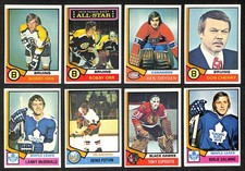 1974-75 Topps Hockey Complete Set (264) Cards Orr  Potvin Bowman Salming 212034 picture